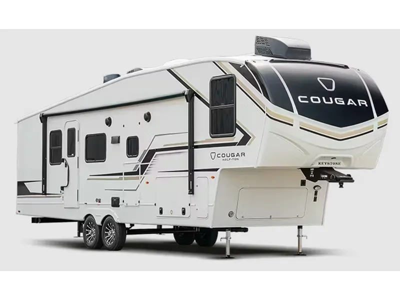 2027 Keystone RV Cougar Half-Ton — front three-quarter view