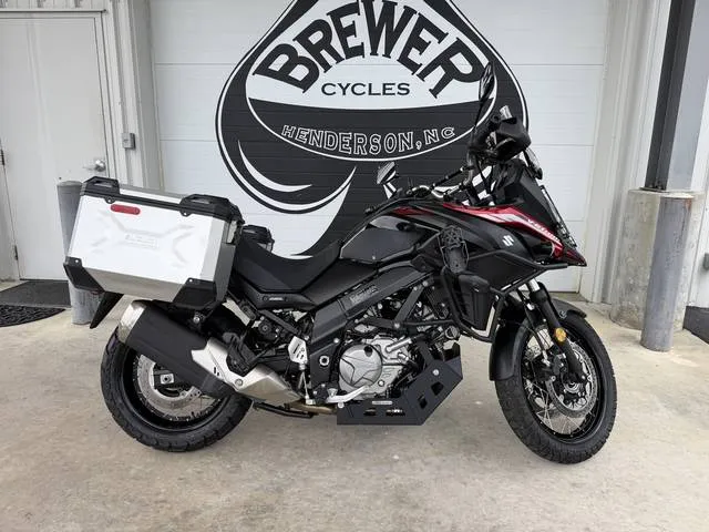 2021 Suzuki V-Strom 650XT — front three-quarter view