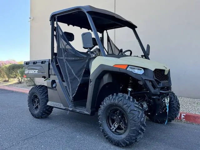 2026 CFMOTO UFORCE 600 — front three-quarter view