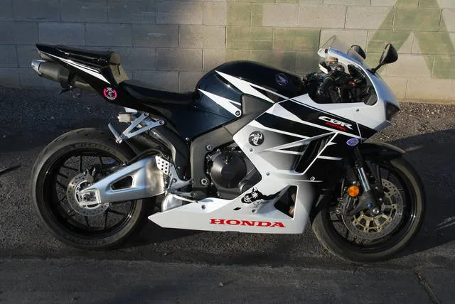 2016 Honda® CBR600RR — front three-quarter view