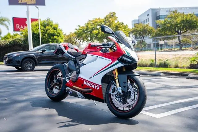 2012 Ducati 1199S TRICOLORE — front three-quarter view