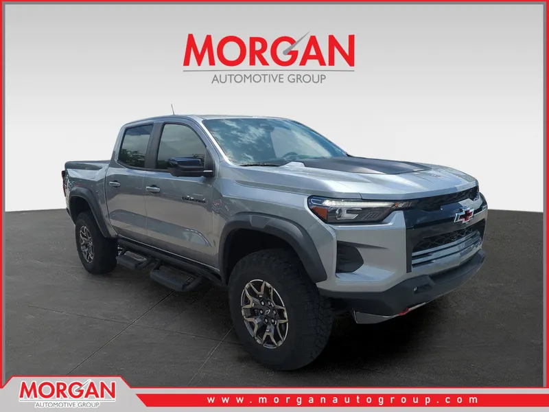 2023 Chevrolet Colorado ZR2 in Gray — front three-quarter view
