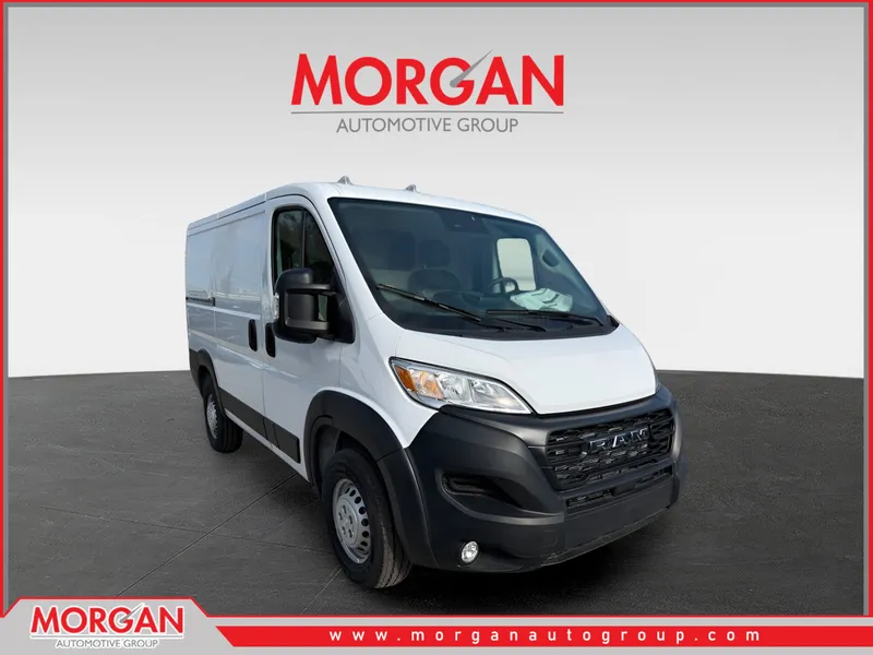 2026 Ram ProMaster 1500 Low Roof in White — front three-quarter view