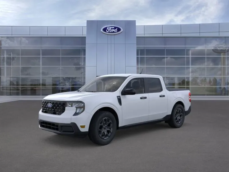 2026 Ford Maverick in A3 Silver — front three-quarter view