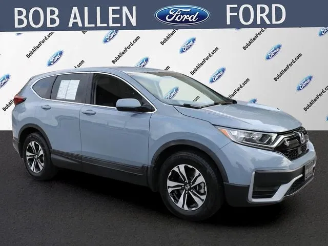 2022 Honda CR-V Special Edition in Sonic Gray Pearl — front three-quarter view