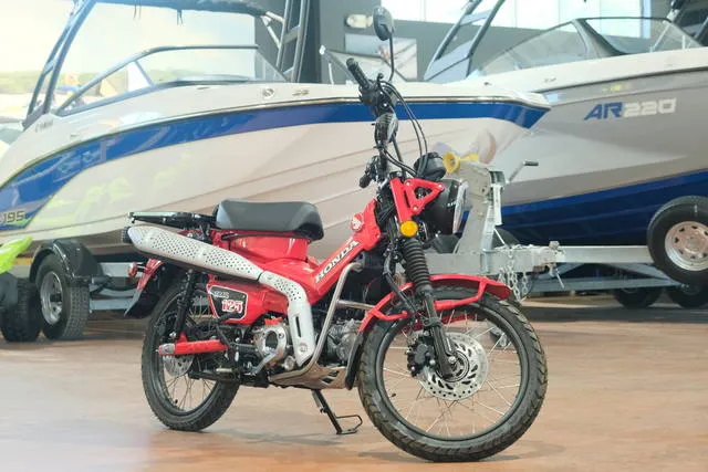 2025 Honda® Trail125 — front three-quarter view
