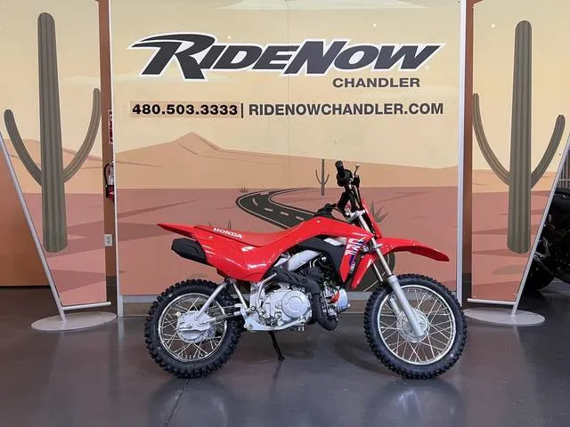 2026 Honda® CRF110F — front three-quarter view