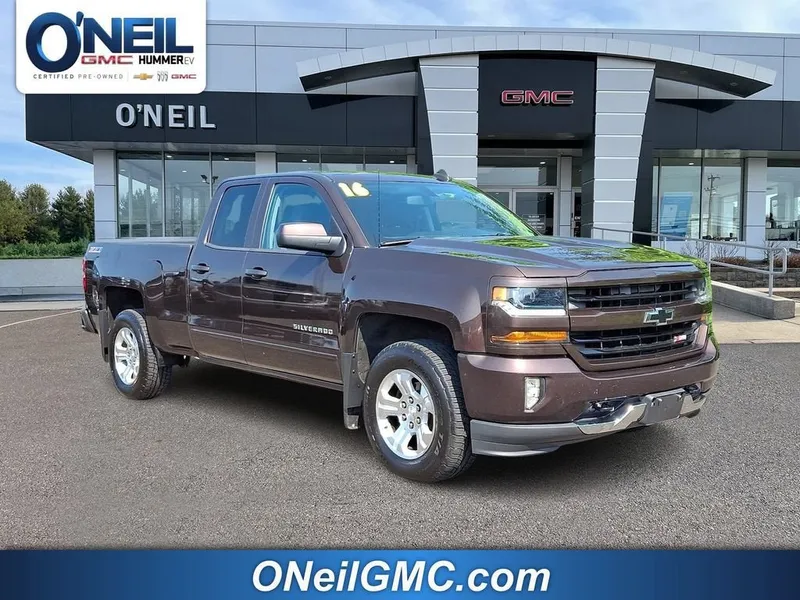 2016 Chevrolet Silverado 1500 LT in Autumn Bronze Metallic — front three-quarter view