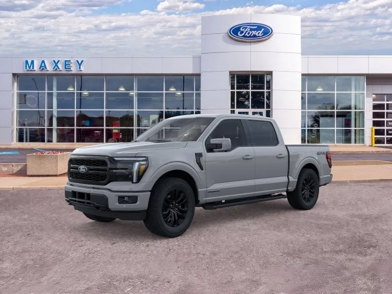 2026 Ford F-150 Lariat® in Avalanche — front three-quarter view