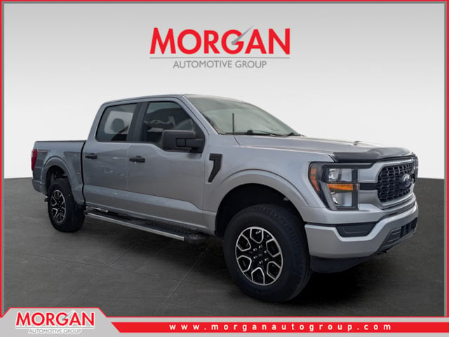 2023 Ford F-150 XL in Silver — front three-quarter view