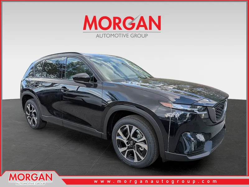 2026 Mazda CX-5 2.5 S Preferred in Black — front three-quarter view