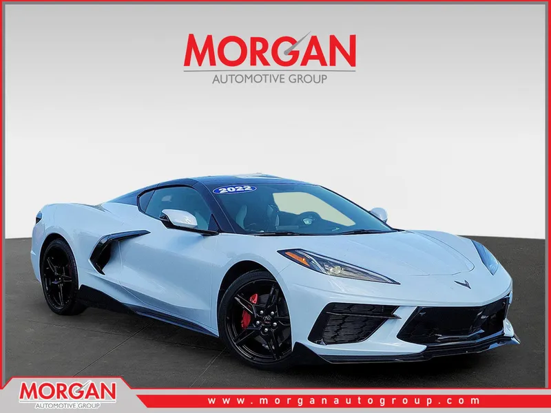 2022 Chevrolet Corvette 2LT in Ceramic Matrix Gray Metallic — front three-quarter view