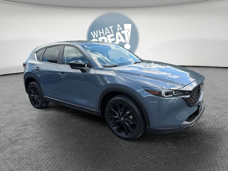 2024 Mazda Mazda CX-5 2.5 S Carbon Edition in Polymetal Gray Metallic — front three-quarter view