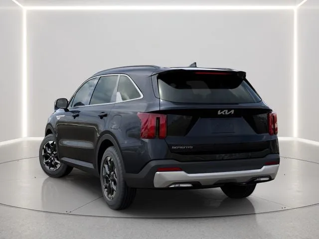 2026 Kia Sorento — rear three-quarter view
