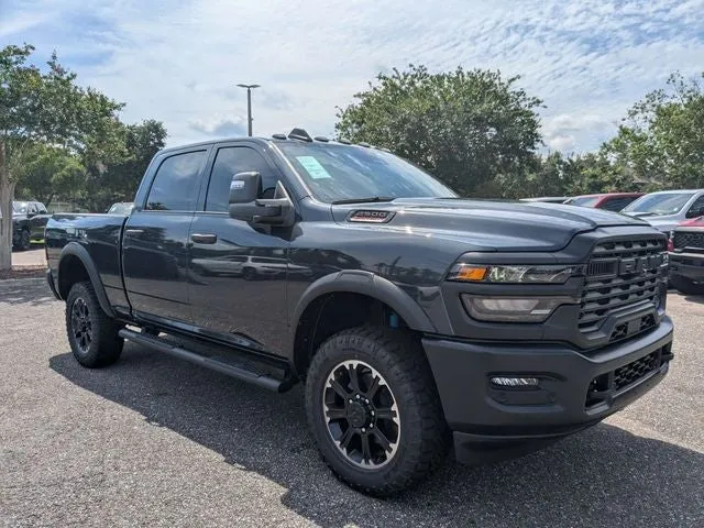 2026 RAM 2500 Tradesman in Forged Blue Metallic Exterior Paint — front three-quarter view