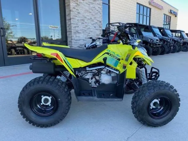 2026 Polaris® Outlaw 110 EFI — front three-quarter view