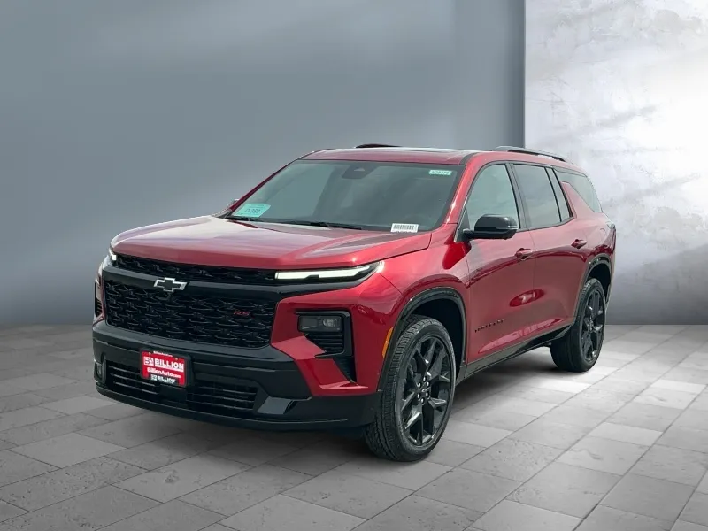 2026 Chevrolet Traverse — front three-quarter view