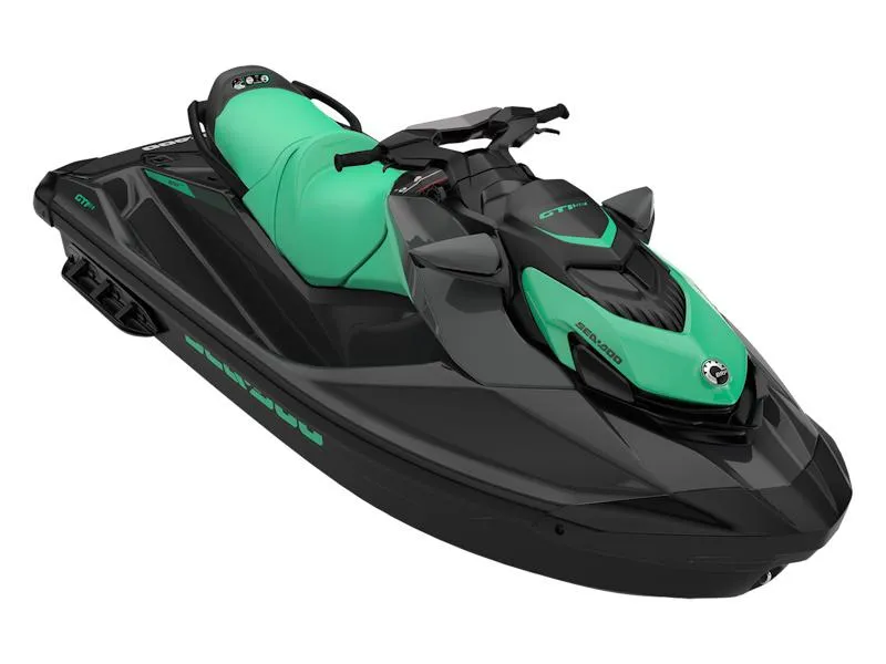 2026 Sea-Doo GTI SE 130 iBR Tech, Audio, iDF, iBR — front three-quarter view