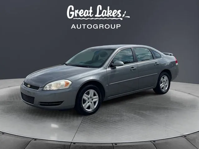 2006 Chevrolet Impala LS in Dark Silver Metallic — front three-quarter view