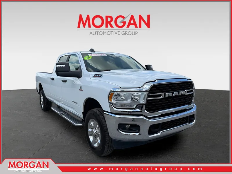 2024 Ram 3500 Big Horn in Bright White Clearcoat — front three-quarter view