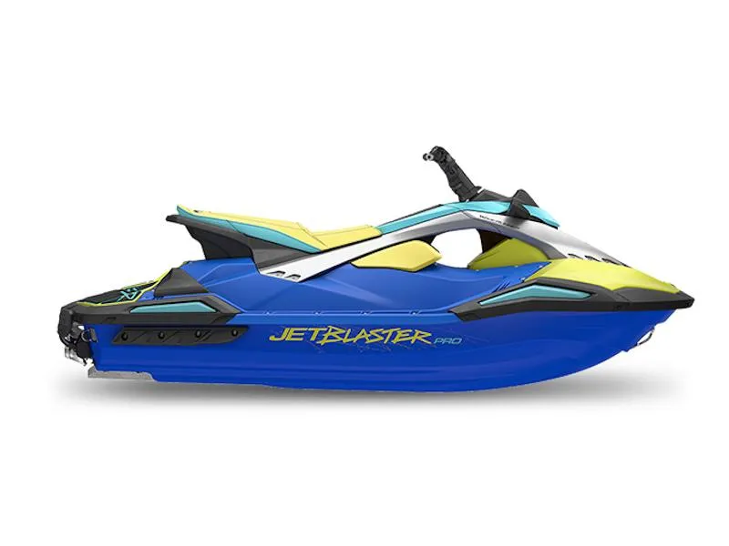 2026 Yamaha WaveRunners JetBlaster PRO 3-Up — front three-quarter view
