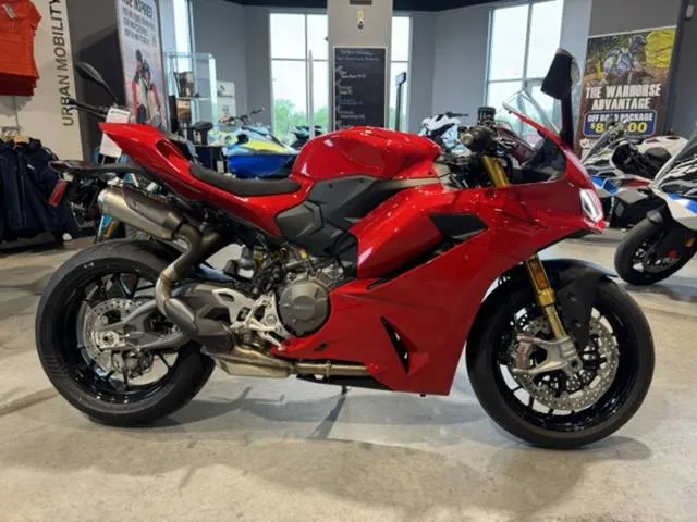 2026 Ducati Panigale V2 S Ducati Red — front three-quarter view