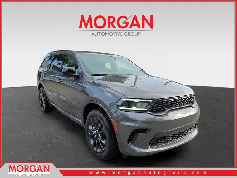 2026 Dodge Durango GT in Vapor Gray — front three-quarter view