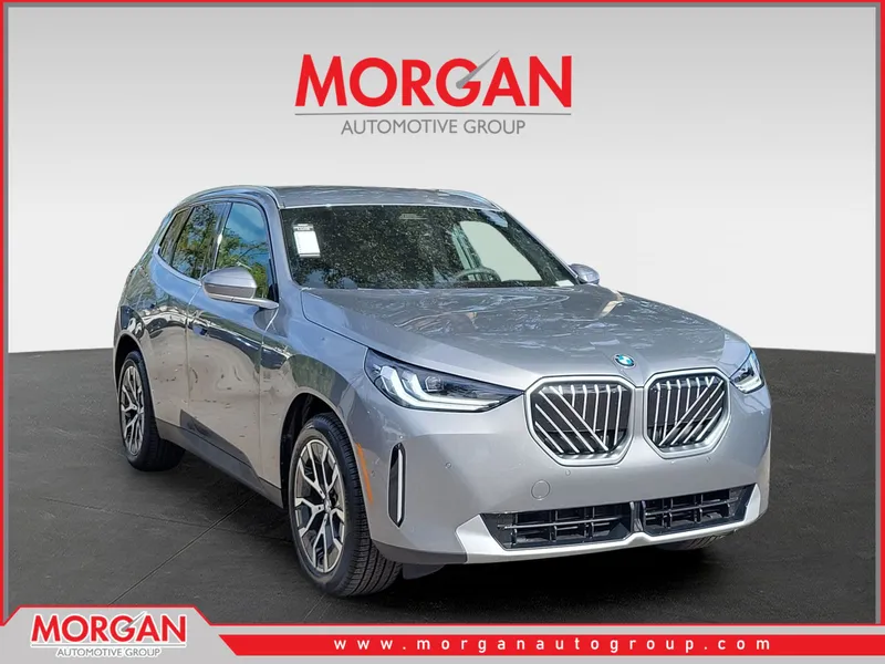2026 BMW X3 30 xDrive in Skyscraper Grey Metallic — front three-quarter view