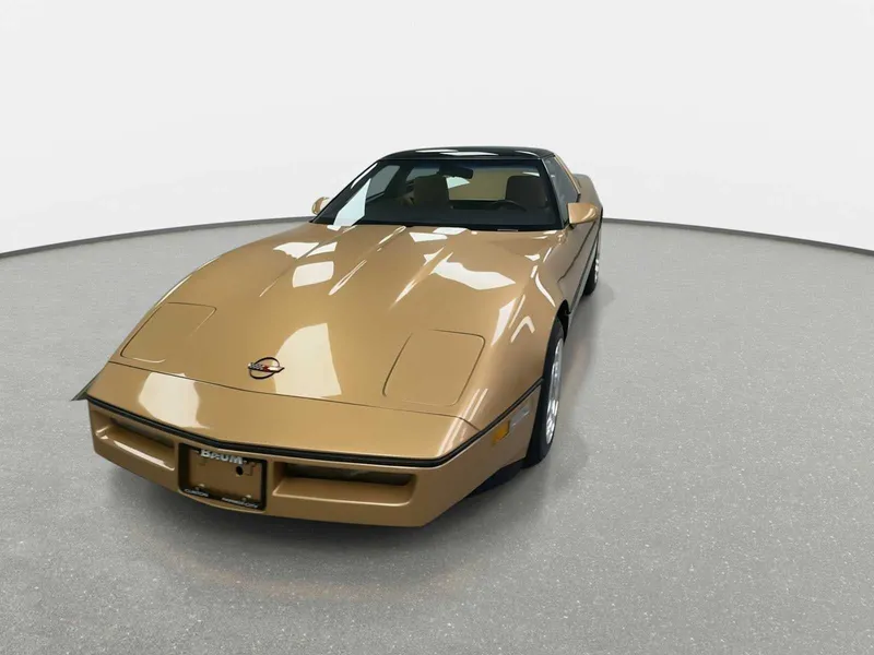 1984 Chevrolet Corvette — interior view