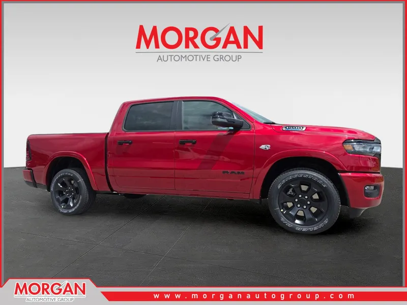 2026 Ram 1500 Big Horn/Lone Star in Red — front three-quarter view