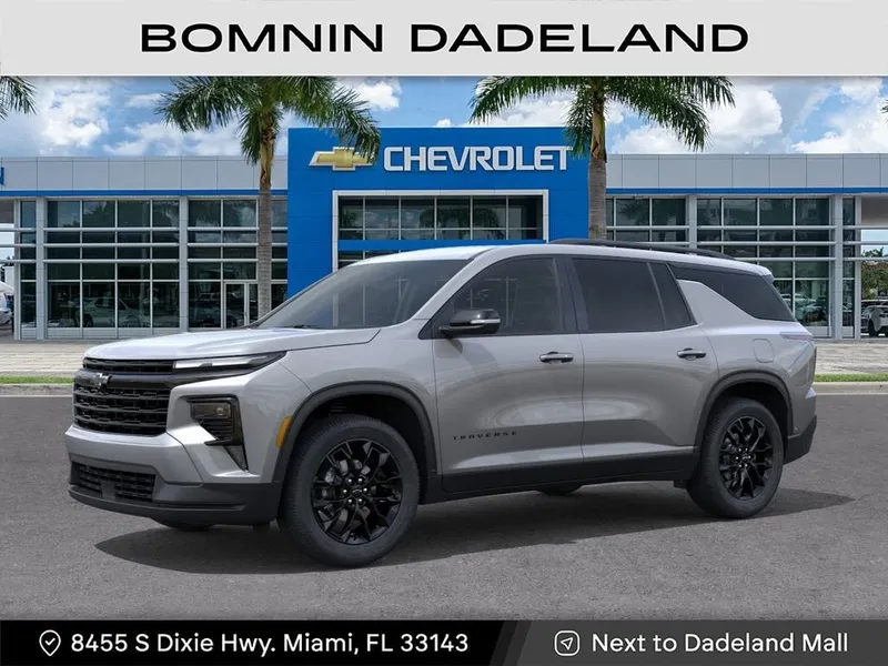 2026 Chevrolet Traverse — rear three-quarter view