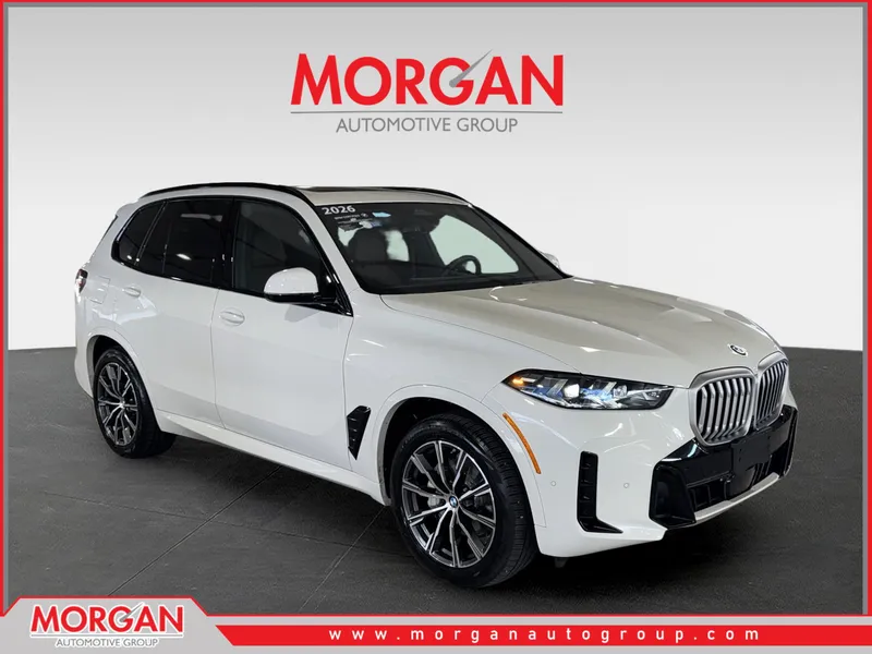 2026 BMW X5 xDrive40i — front three-quarter view