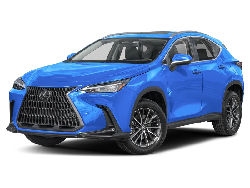 2024 Lexus NX 250 Premium L/CERTIFIED in Cloudburst Gray — front three-quarter view