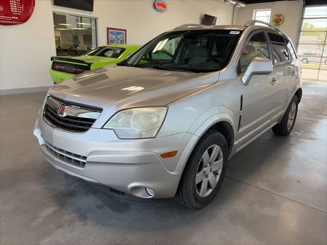 2008 Saturn VUE V6 XR in Silver Pearl — front three-quarter view
