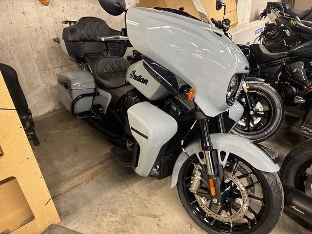 2025 Indian Motorcycle® Roadmaster 108 — front three-quarter view