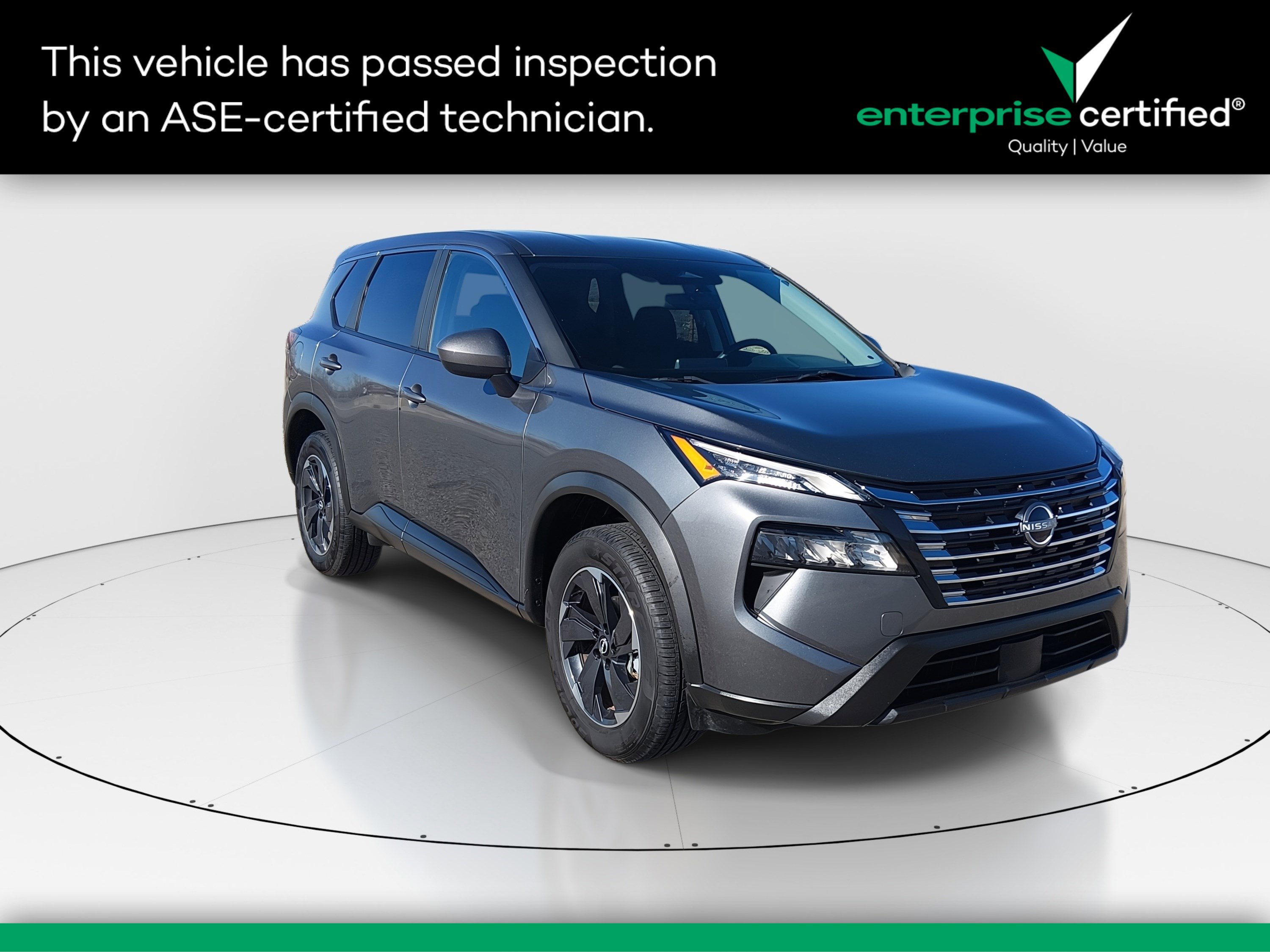 2024 Nissan Rogue FWD SV — front three-quarter view