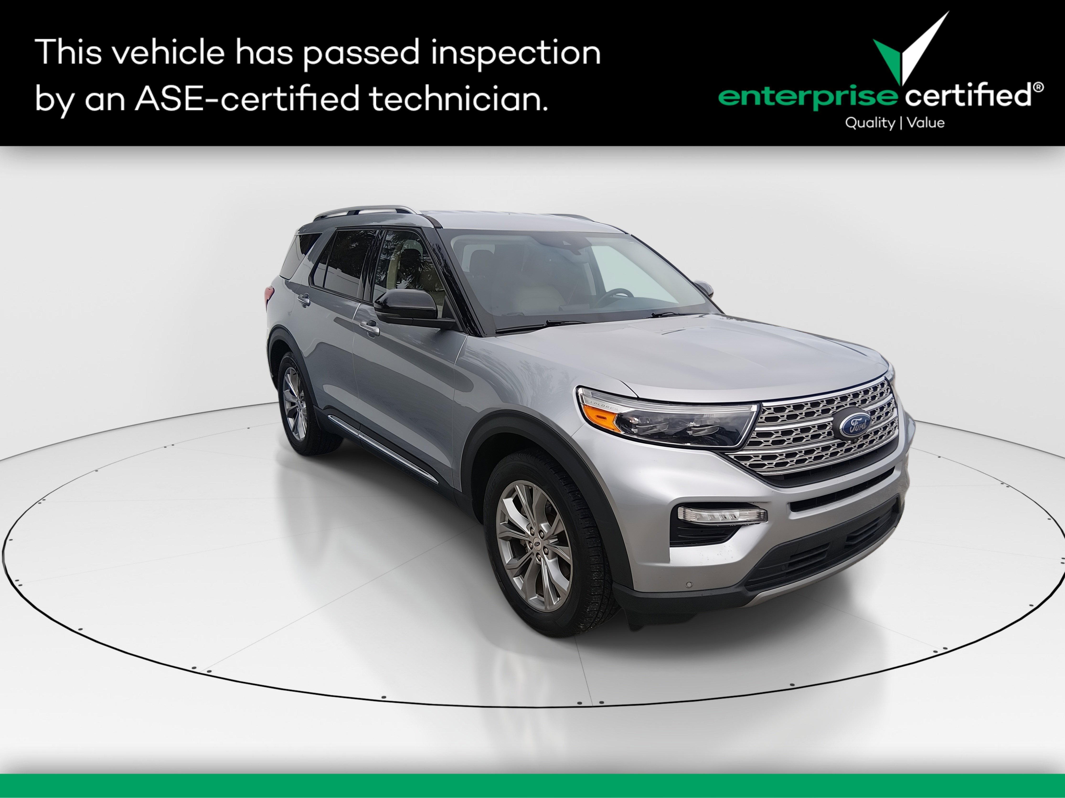 2023 Ford Explorer Limited RWD — front three-quarter view