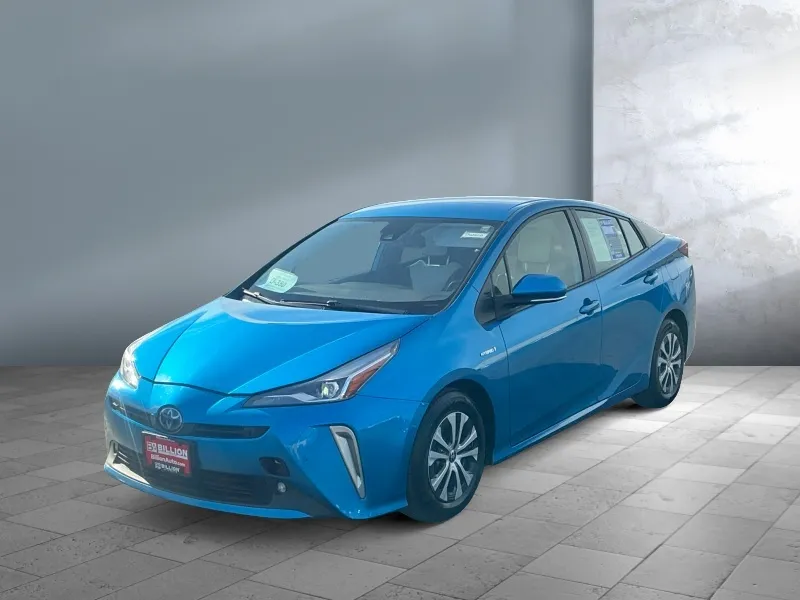 2021 Toyota Prius — front three-quarter view