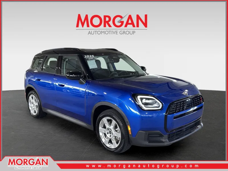 2025 MINI Cooper S Countryman Signature Plus in Blue — front three-quarter view
