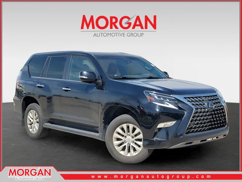 2021 Lexus GX 460 Premium in Onyx Black — front three-quarter view