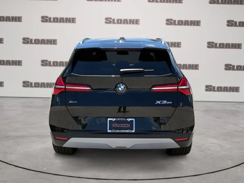 2026 BMW X3 — interior view