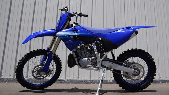2027 Yamaha YZ250X — front three-quarter view