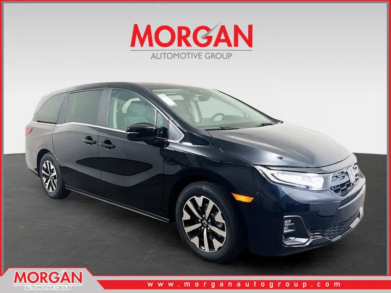 2026 Honda Odyssey EX-L in Black — front three-quarter view