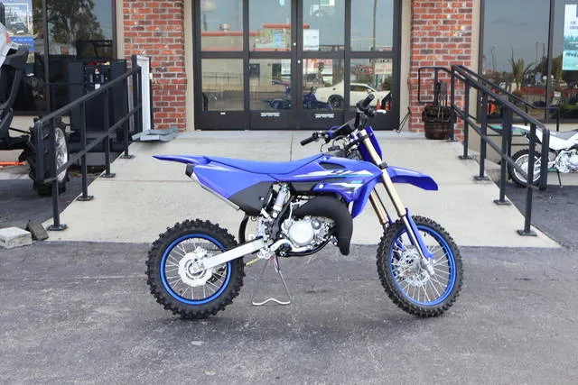2026 Yamaha YZ85 — front three-quarter view