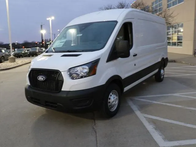 2026 Ford Transit-250 Base in Oxford White — front three-quarter view