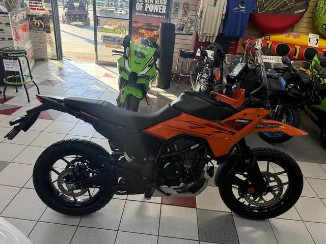 2026 KTM 390 Adventure X — front three-quarter view