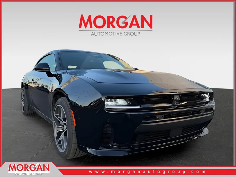 2026 Dodge Charger Scat Pack in Diamond Black Crystal Pearlcoat — front three-quarter view
