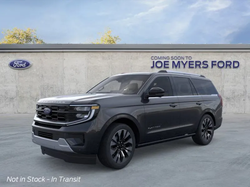 2026 Ford Expedition in HY Gray — front three-quarter view