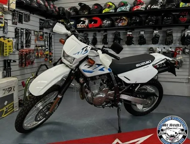 2025 Suzuki DR650S — front three-quarter view