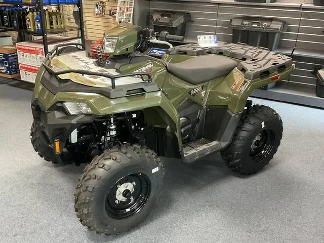 2026 Polaris® Sportsman 570-Sage Green — front three-quarter view